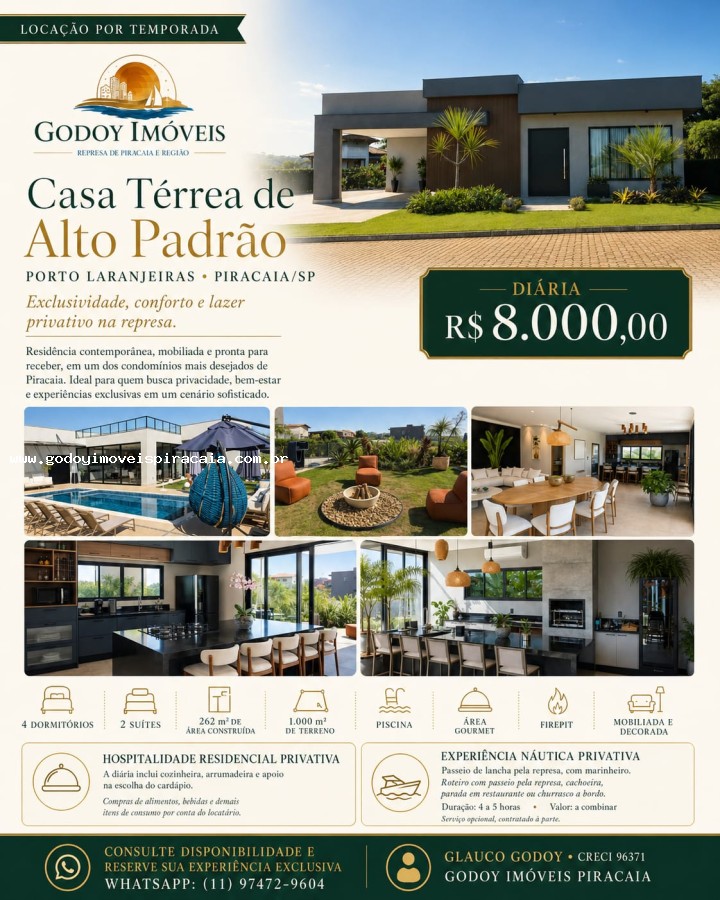 Casa de Condomínio, 4 quartos - Foto 1