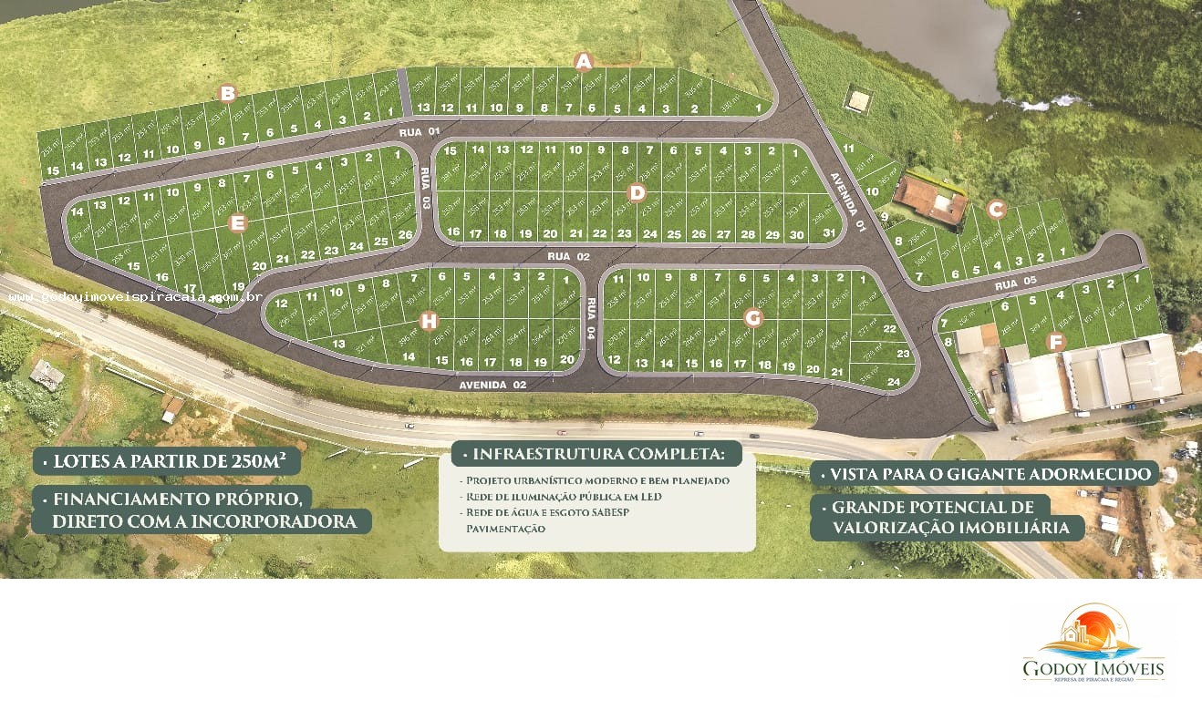 Terreno à venda com 250m² de terreno no Portal do Lago, Joanópolis (SP) — foto 3 de 3