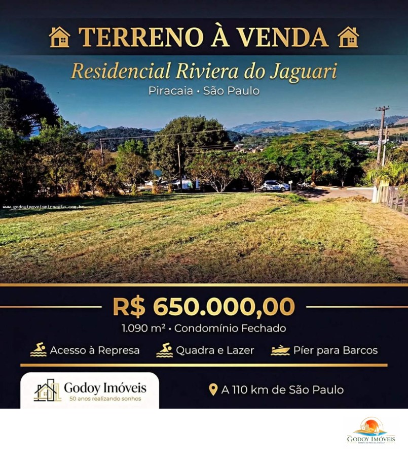 Terreno à venda com 1090m² de terreno no Riviera do Jaguari, Piracaia (SP) — foto 11 de 11