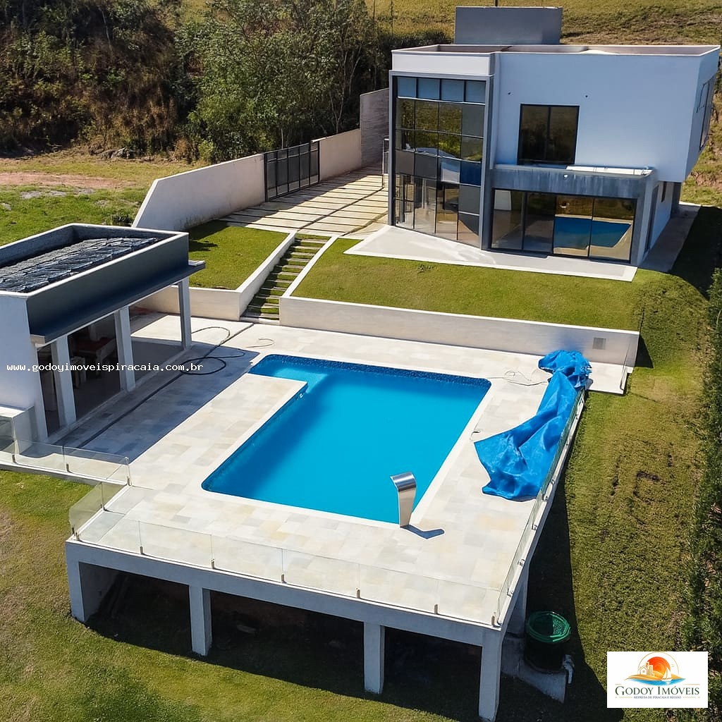 Casa à venda com 4 quartos, 4 suítes, 4 vagas e 350m² no Riviera do Jaguari, Piracaia (SP) — foto 2 de 12