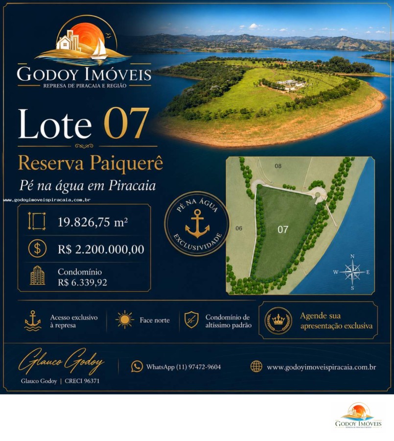 Terreno à venda com 19826m² de terreno no Condomínio Reserva Paiquerê, Piracaia (SP) — foto 8 de 14