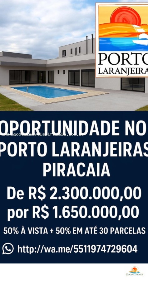 Casa à venda com 4 quartos, 4 suítes, 3 vagas e 260m² no Porto Laranjeiras Represa, Piracaia (SP) — foto 15 de 15