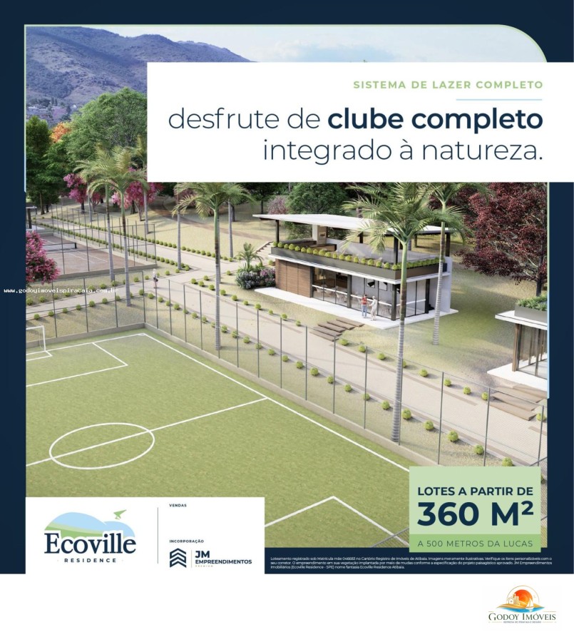 Terreno à venda com 360m² de terreno no ECOVILLE RESIDENCE, Atibaia (SP) — foto 5 de 21