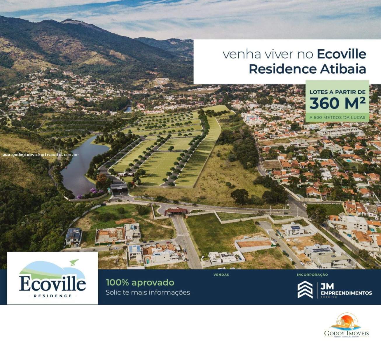 Terreno à venda com 360m² de terreno no ECOVILLE RESIDENCE, Atibaia (SP) — foto 16 de 21