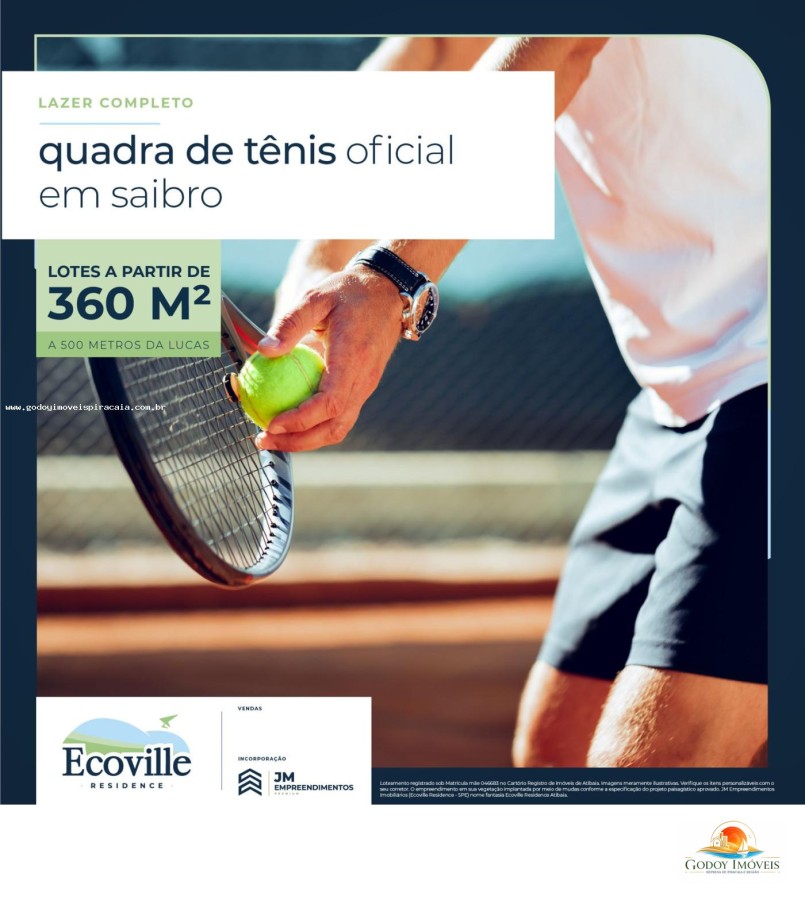 Terreno à venda com 360m² de terreno no ECOVILLE RESIDENCE, Atibaia (SP) — foto 17 de 21