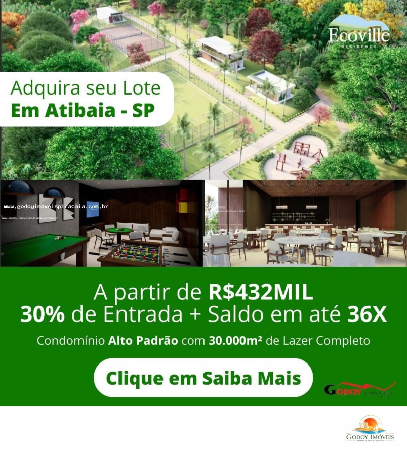 Terreno à venda com 360m² de terreno no ECOVILLE RESIDENCE, Atibaia (SP) — foto 19 de 21