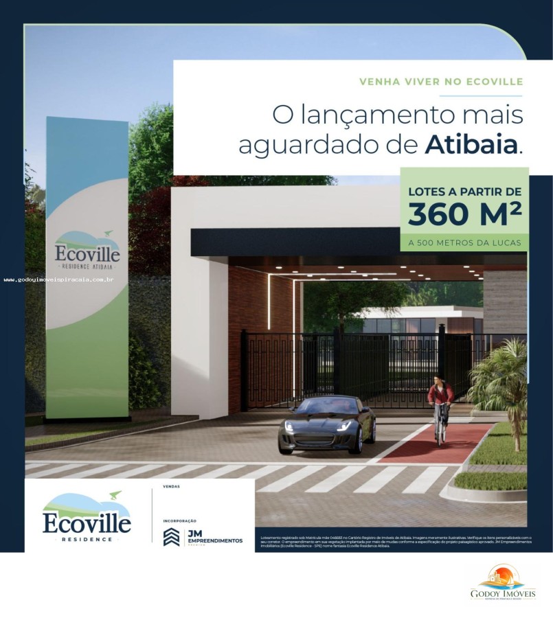 Terreno à venda com 360m² de terreno no ECOVILLE RESIDENCE, Atibaia (SP) — foto 21 de 21