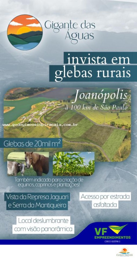 Rural à venda com 20000m² de terreno no Represa Gigante das Águas, Joanópolis (SP) — foto 26 de 26